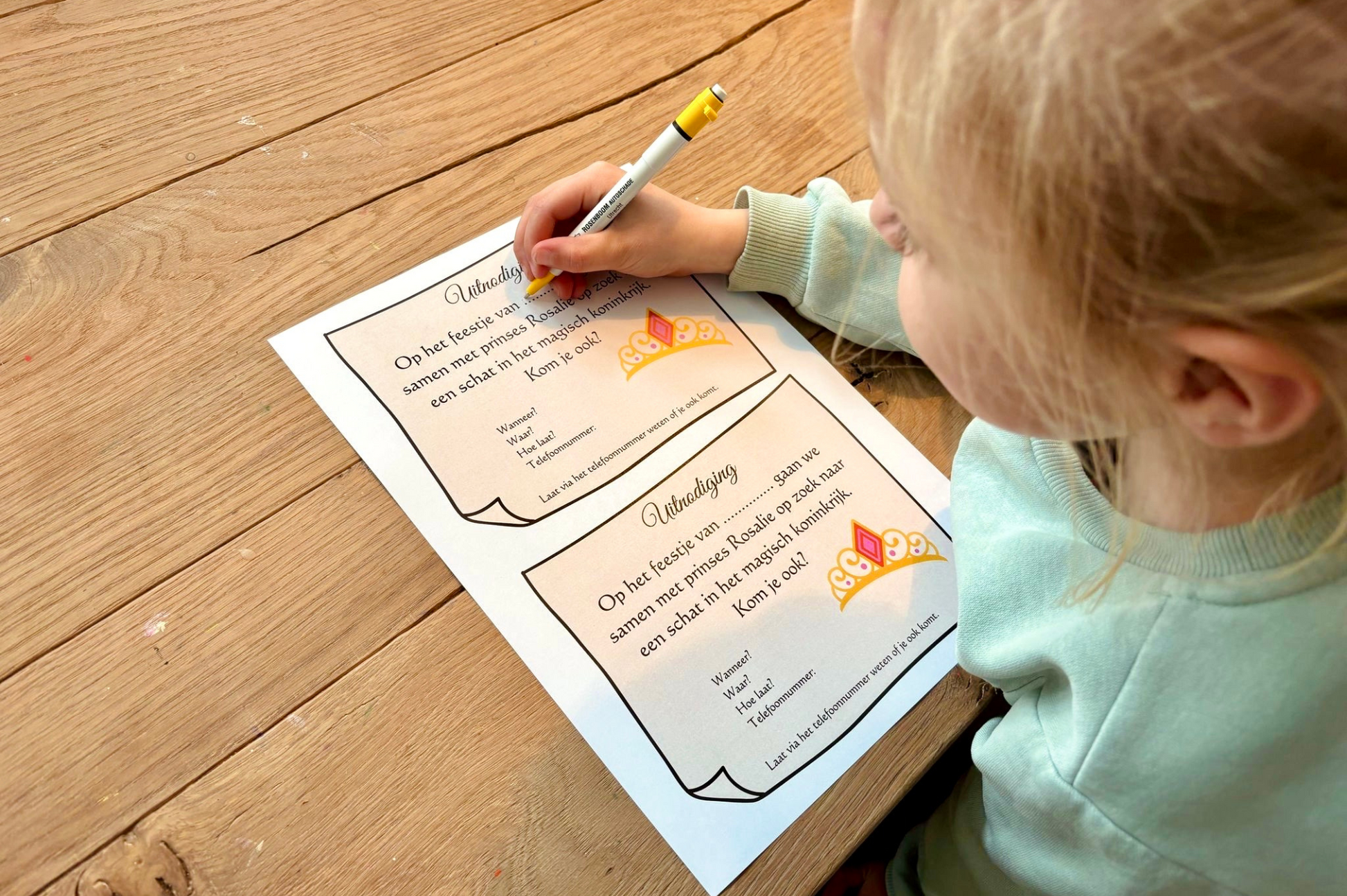 Prinsessen kinderfeestje van little creations