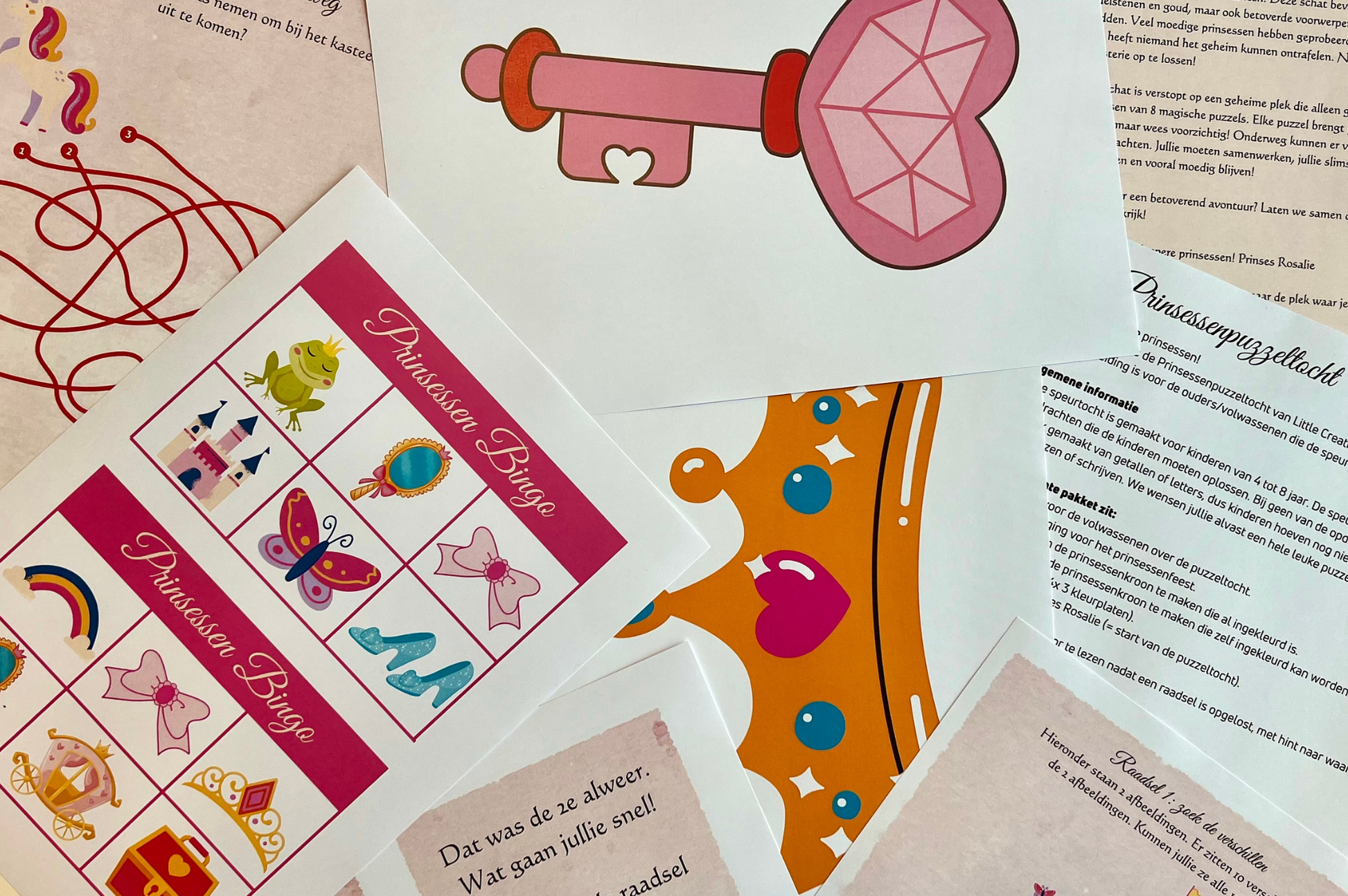 Prinsessenspeurtocht geprint