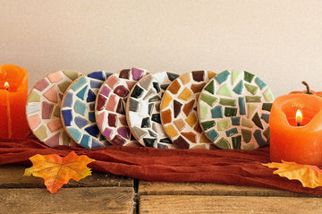 DIY Pakket Mozaïek Onderzetters (zonder houder)