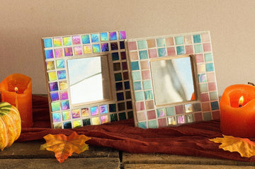 DIY Kit Glass Mosaic Mirror 