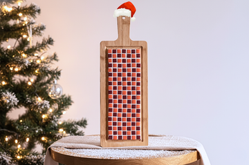 DIY Pakket Mozaïek Borrelplank Vierkante Steentjes