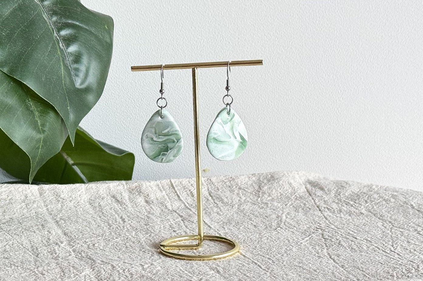 DIY Pakket Polymeerklei Oorbellen 1 kleur Excl. Gereedschap