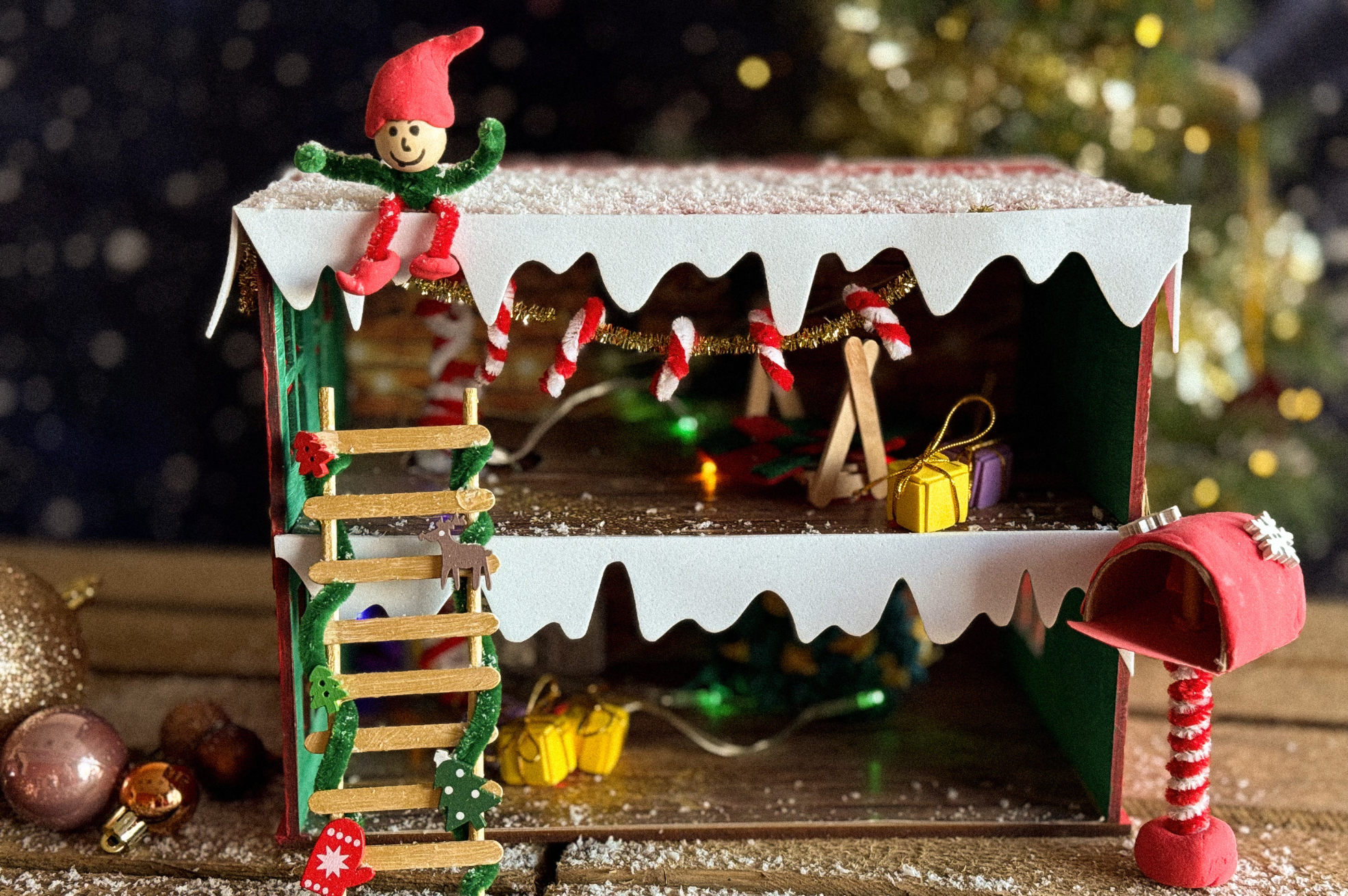 Craft package Advent Christmas house 2024