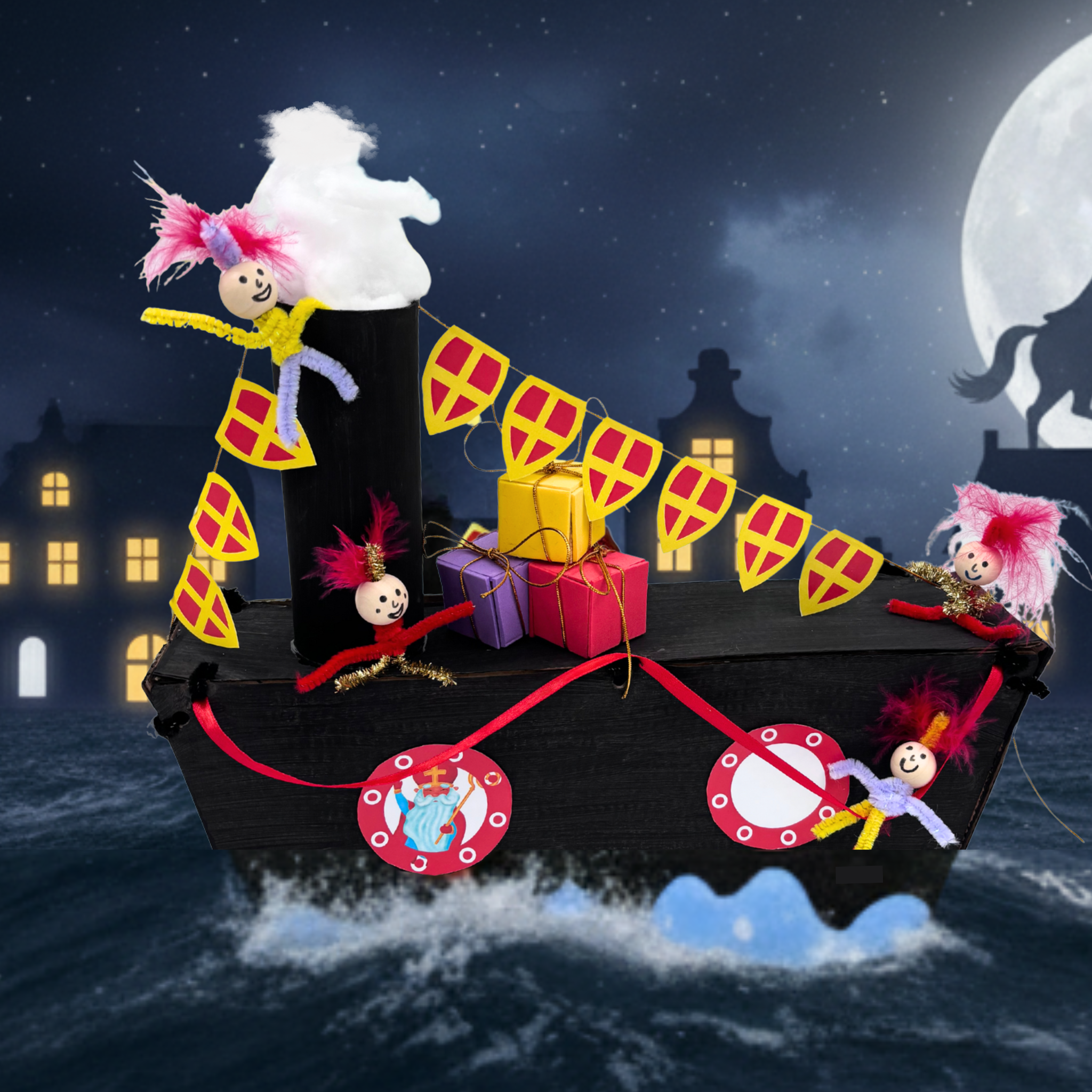 Craft package Sinterklaas Steamboat