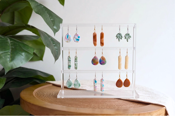DIY Polymer Clay Earrings Kit – Multicolour, Includes Tools