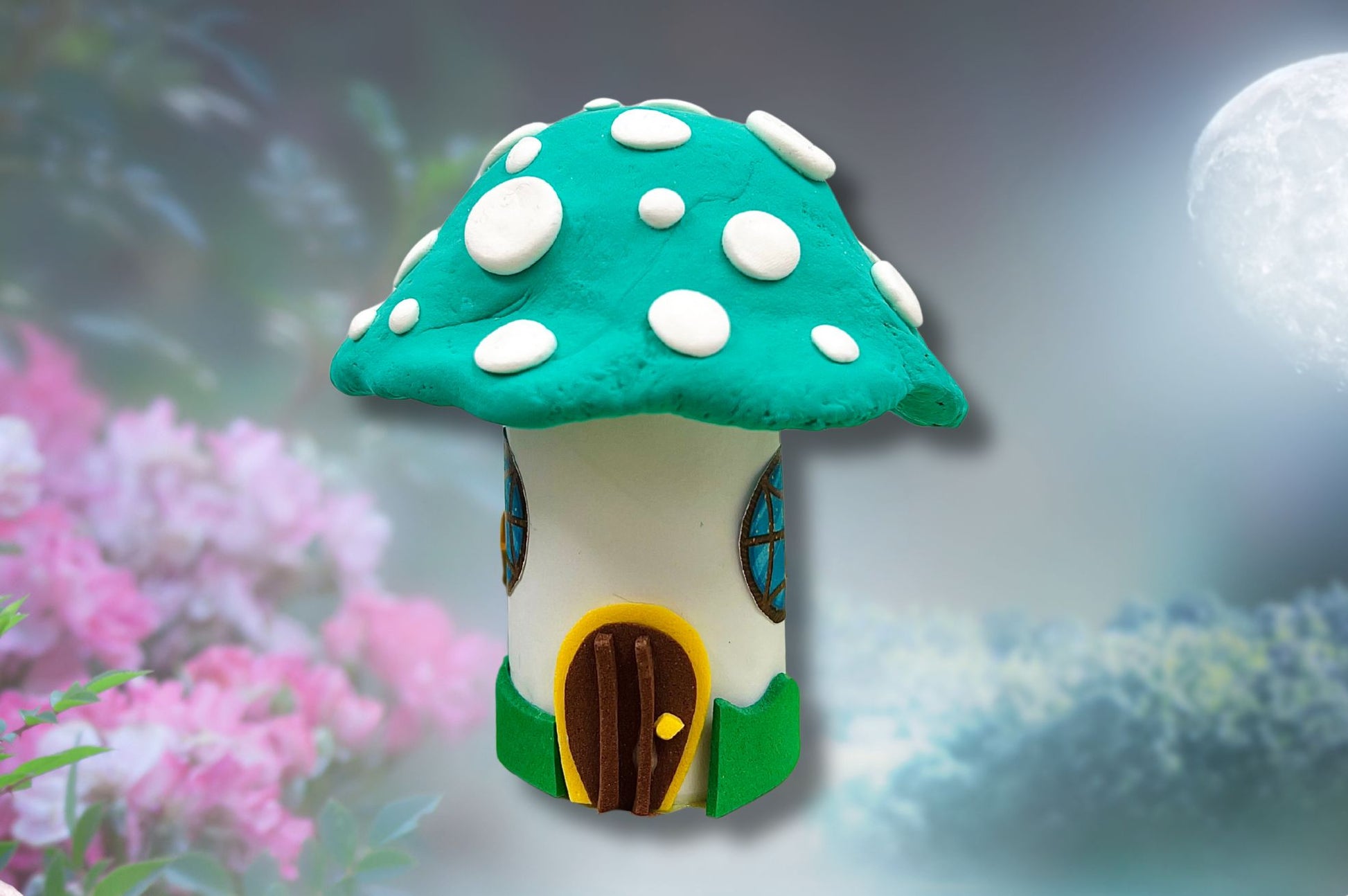 Paddestoel knutselbox
