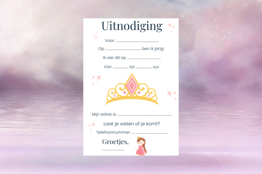 Prinsessen_uitnodiging