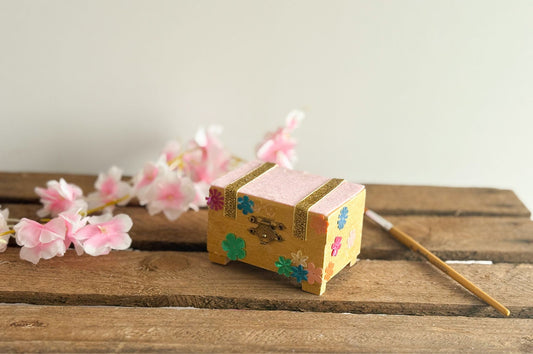 Sieraden kistje goud