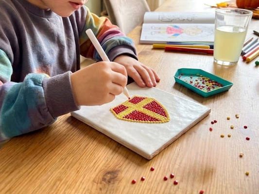 DIY Bedazzling Kit Sinterklaas - Keramische Tegel