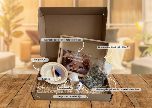 DIY Kit Mosaic Tray