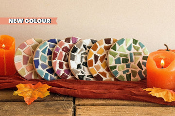DIY Mosaic Craft Kit – Make Your Own Coasters (No Holder)